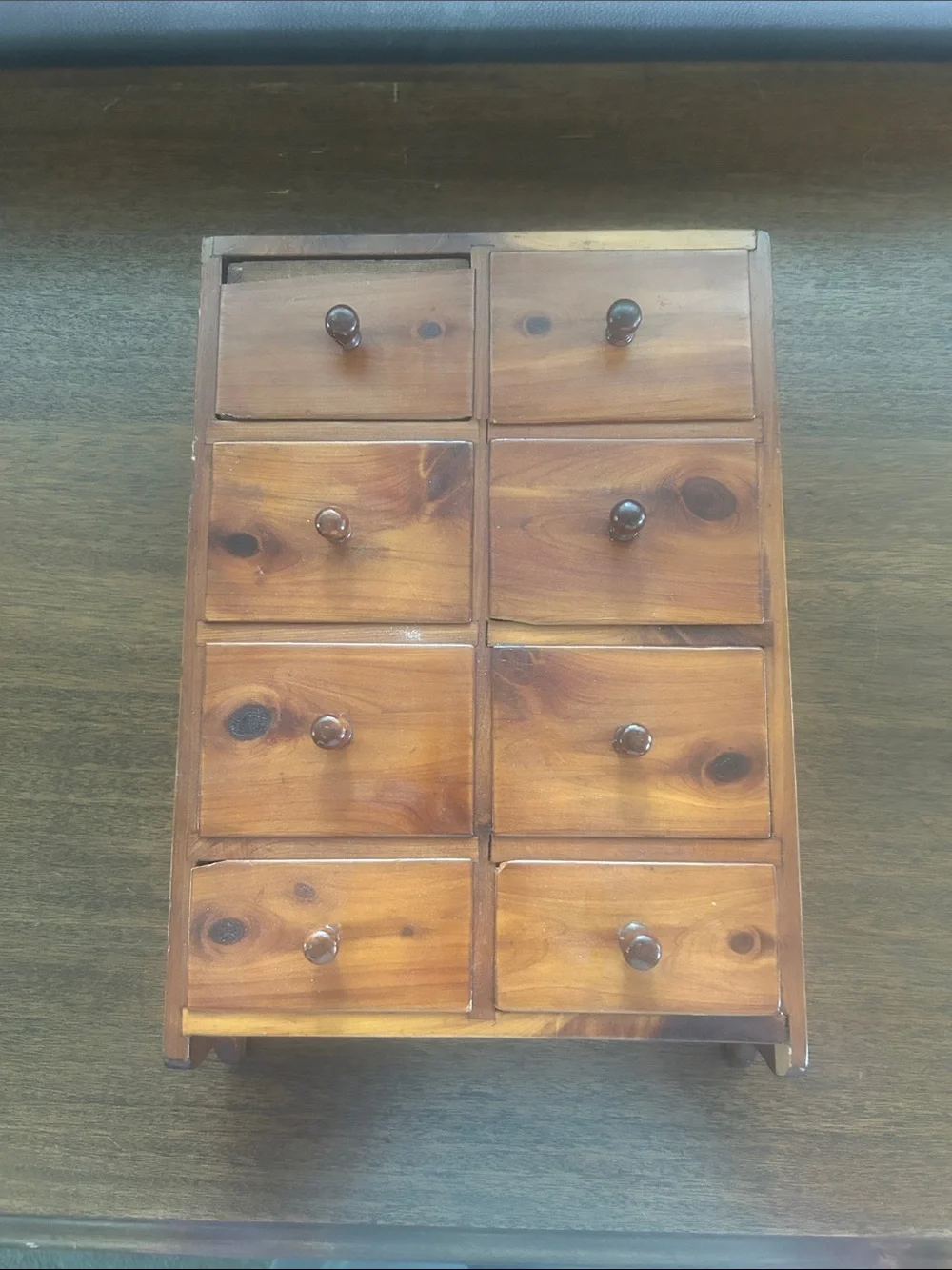 Small Apothecary spice chest